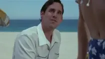 Порно актриса блондинка blue angel ебётся на пляже с двумя парнями